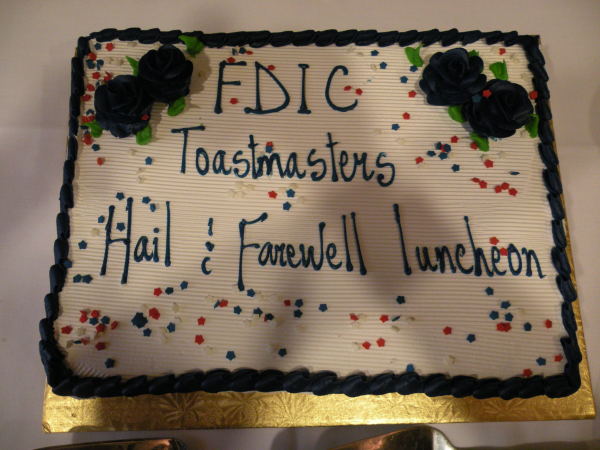 2009 Hail & Farewell Cake